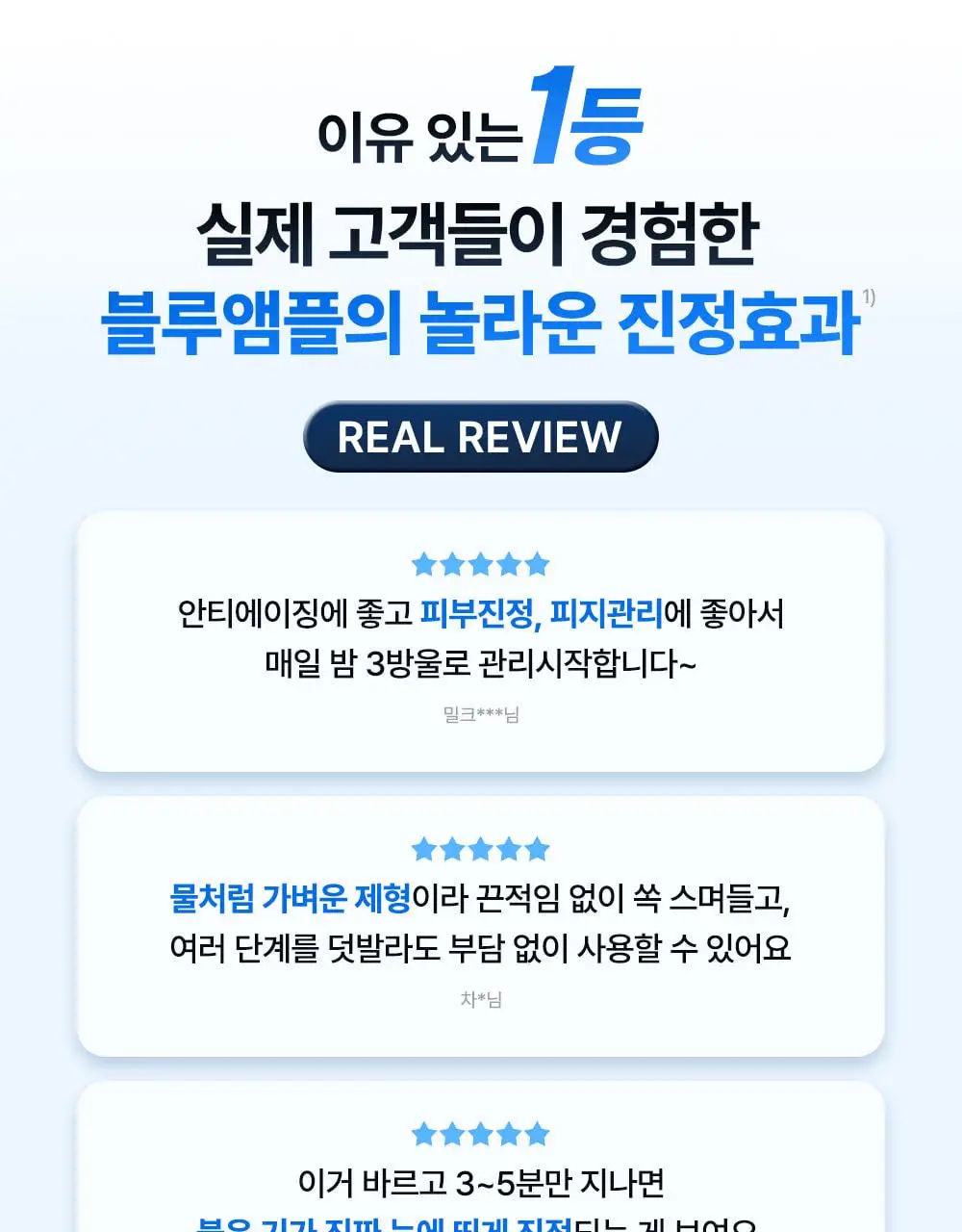 [코난 콜라보/진정1등] 클레어스 블루 유스 액티베이팅 드롭 50ml 한정기획 (+명탐정 코난 키링 랜덤 증정) 상세페이지 3